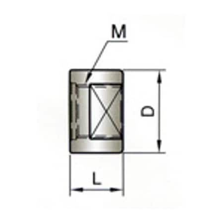 Yg-1 Tool 1/4 Spacer For Stub 1" ZZ043